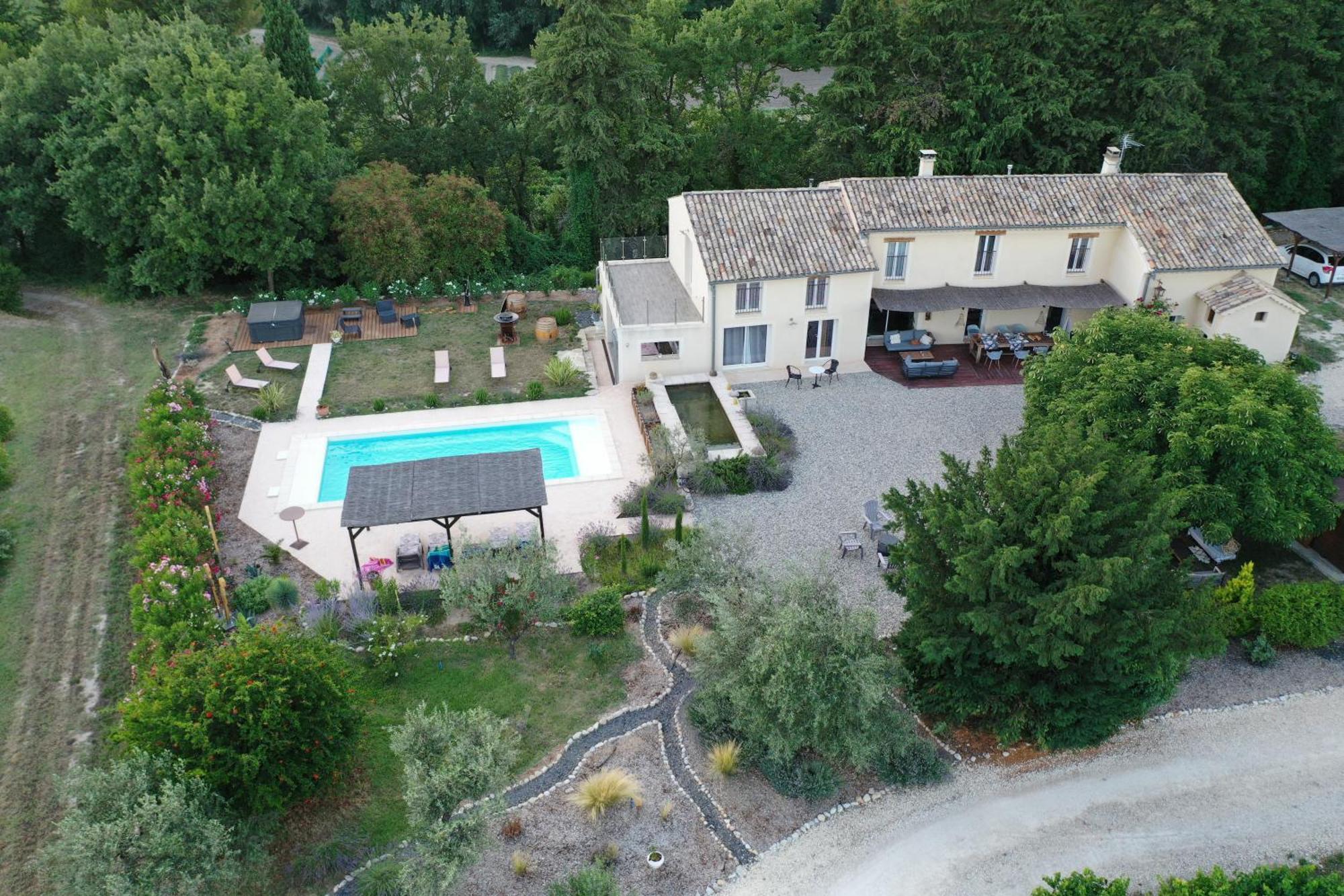 Bed and Breakfast Mon Chemin Prive Mirabel-aux-Baronnies Екстер'єр фото